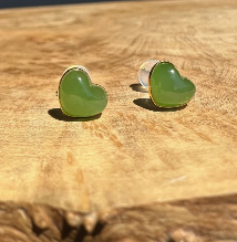 14K & 18k Jade Earrings